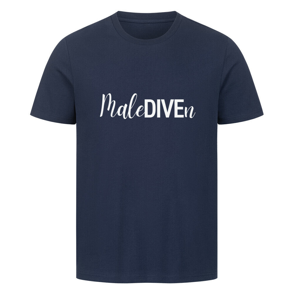 Malediven T-Shirt für Taucher in bau
