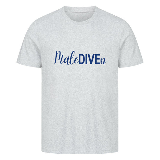 Malediven T-Shirt für Taucher in grau
