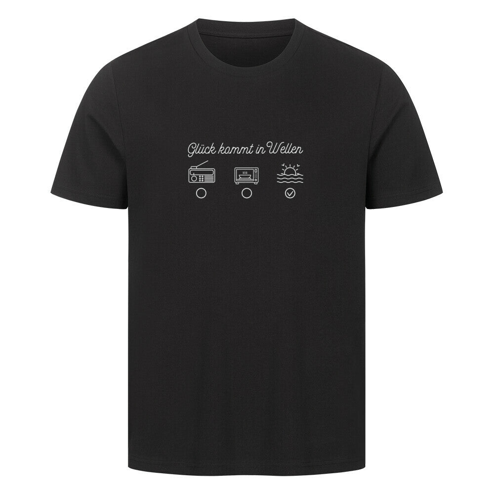 lustiges T-Shirt mit Meeres-Motiv in schwarz