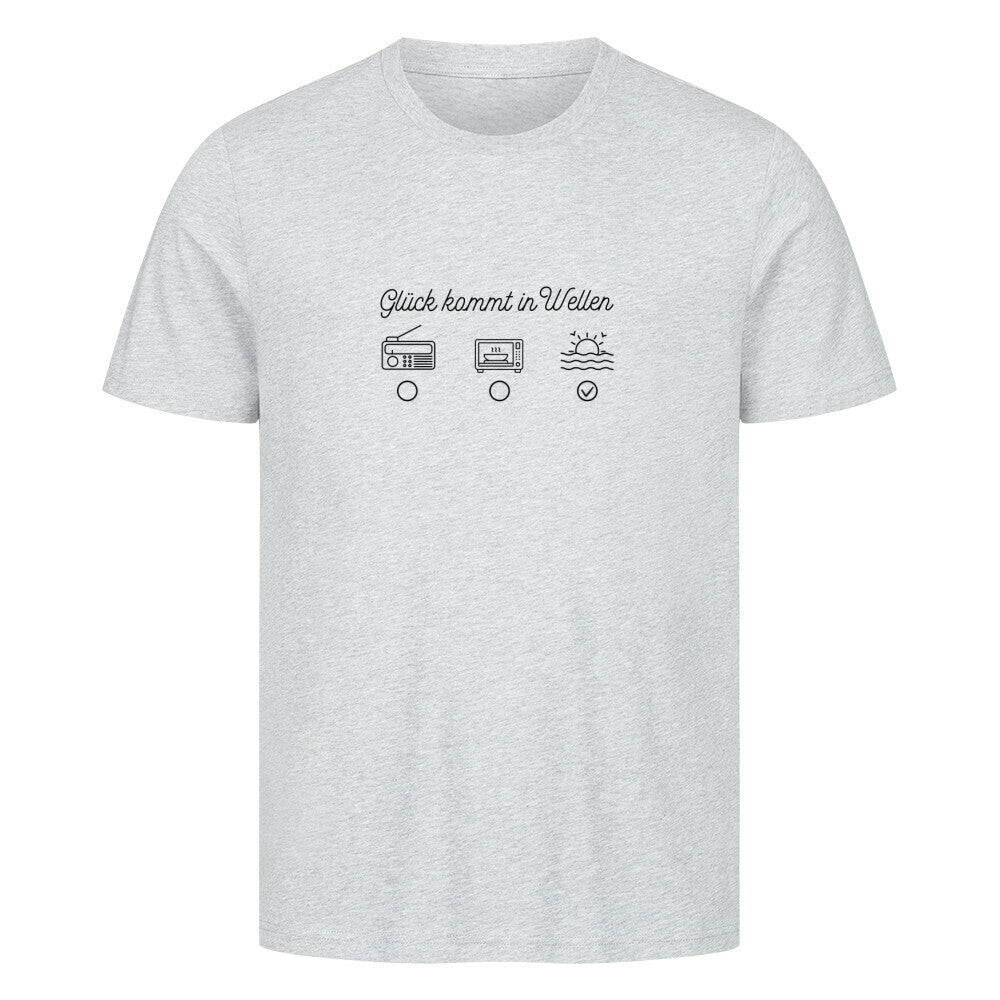 lustiges T-Shirt mit Meeres-Motiv in grau