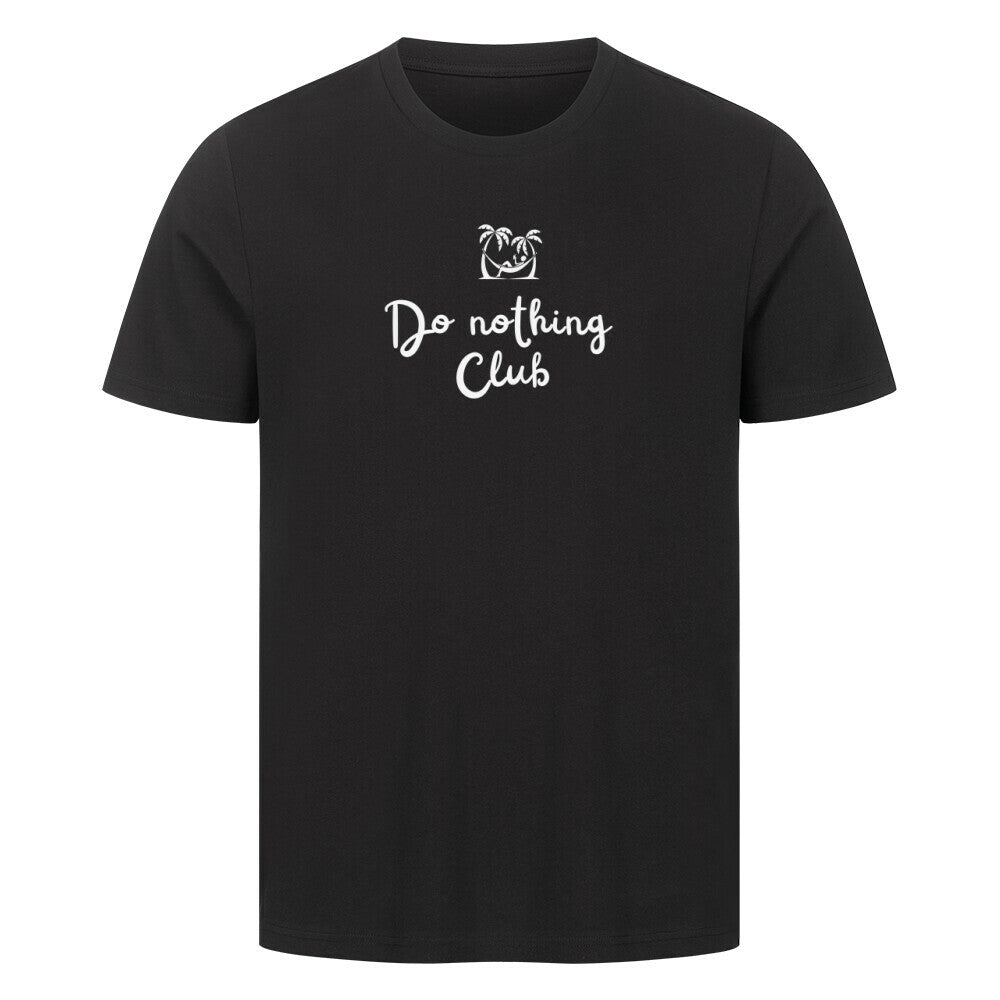 Strand T-Shirt zum chillen in schwarz