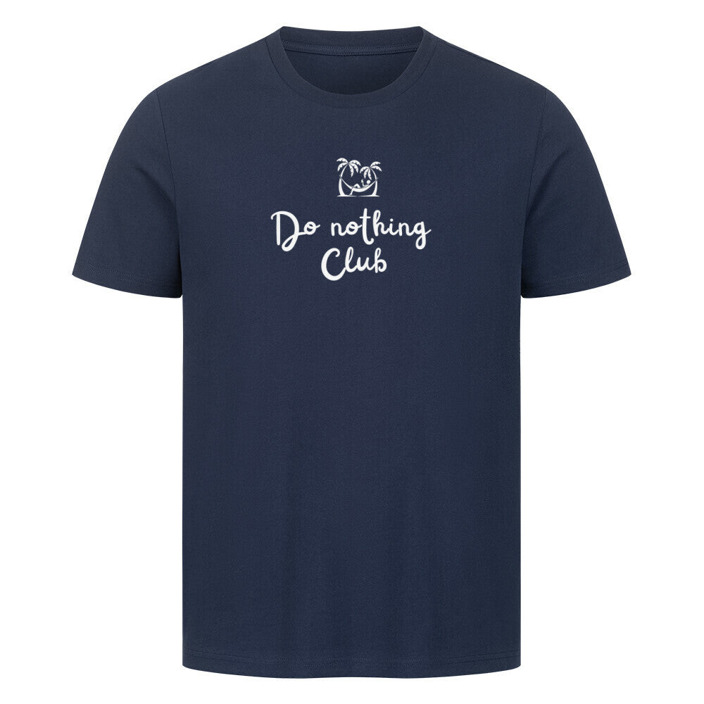 Strand T-Shirt zum chillen in blau