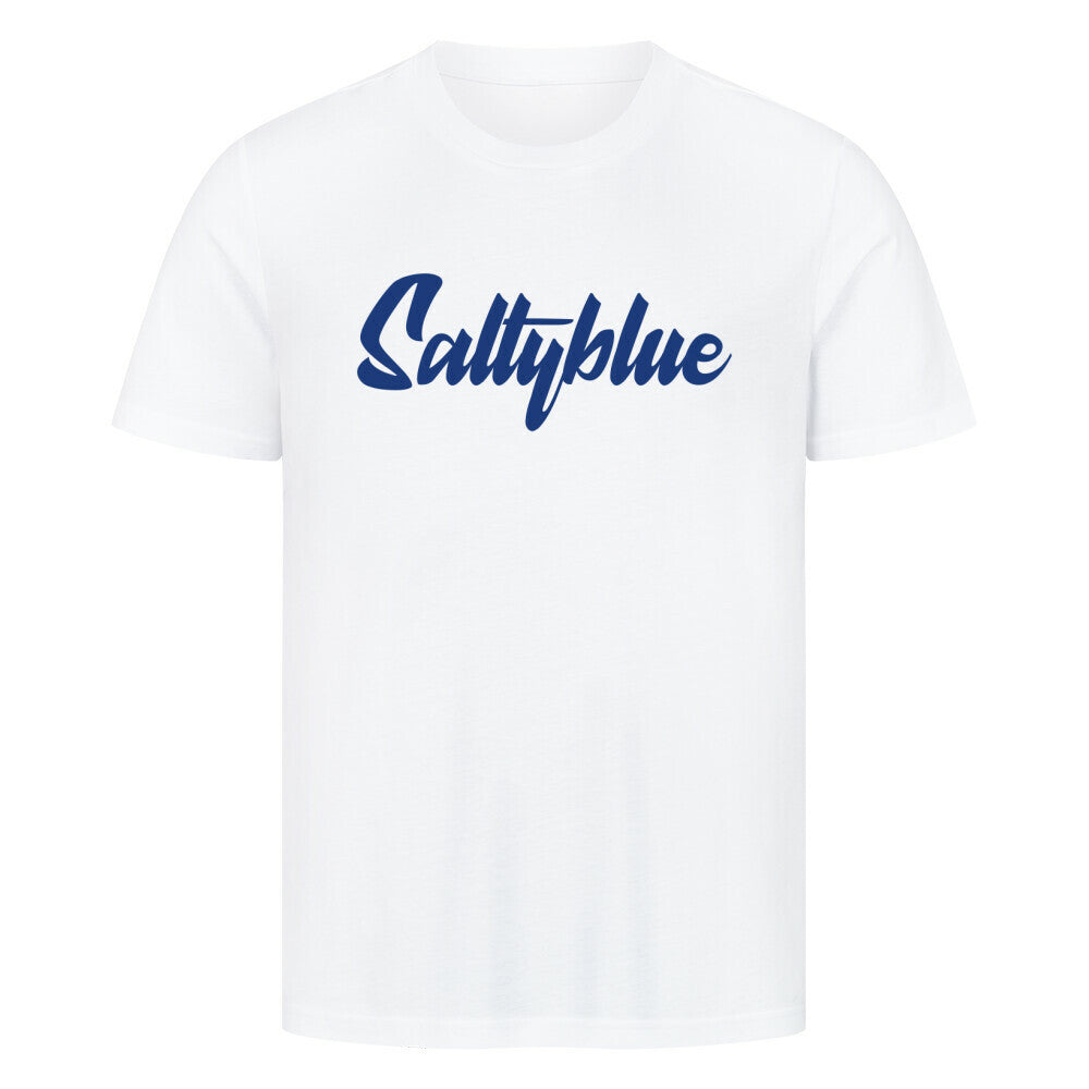 T-Shirt mit Meerbezug in weiß