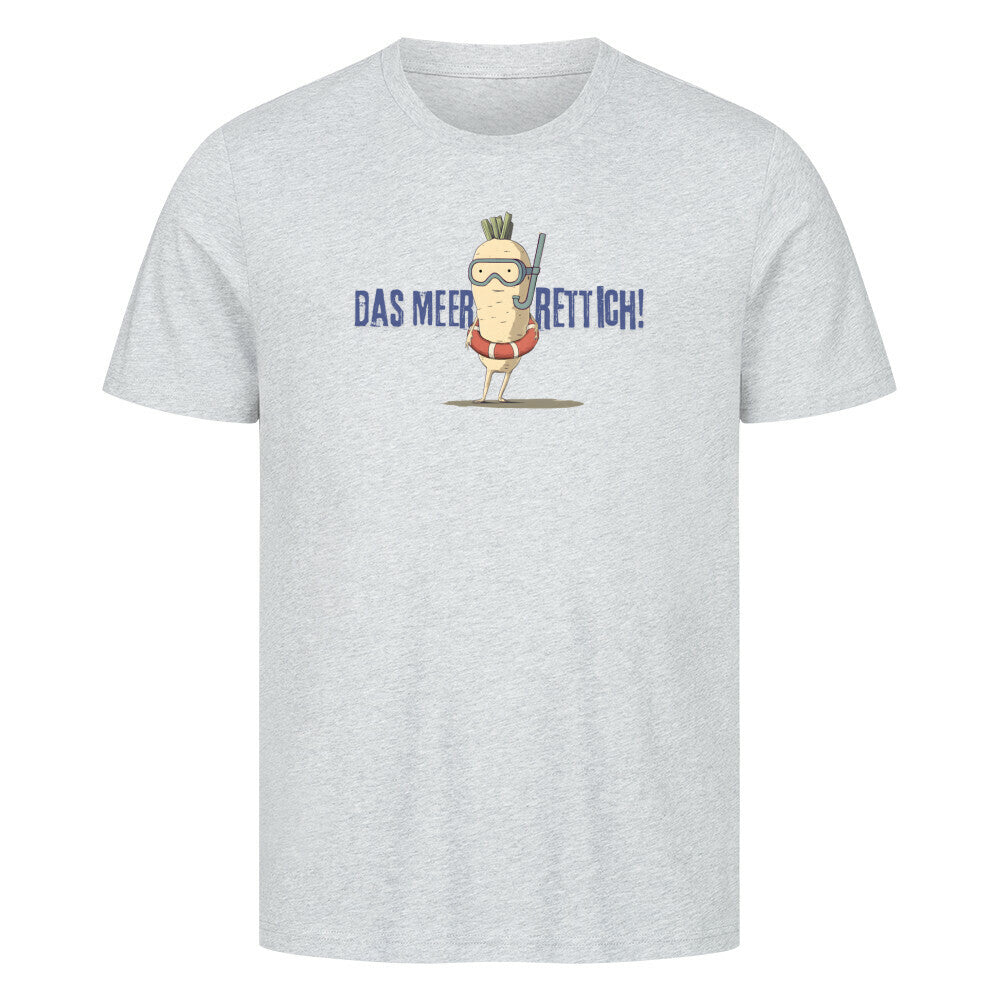 Lustiges Meeres T-Shirt in grau