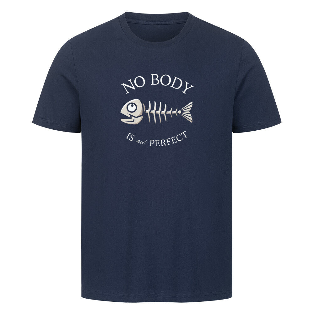 Sarkastisches Meerestier T-Shirt in blau