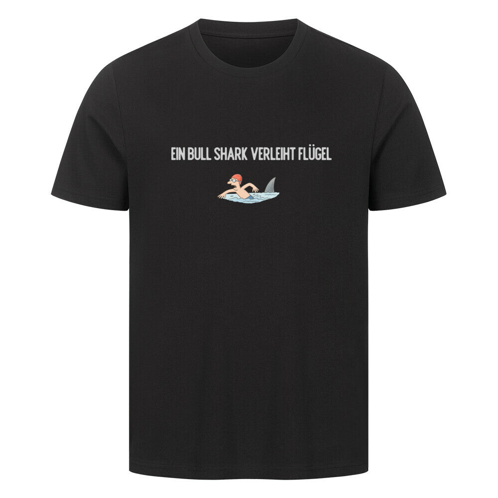 Lustiges Taucher T-Shirt "BULL" in schwarz