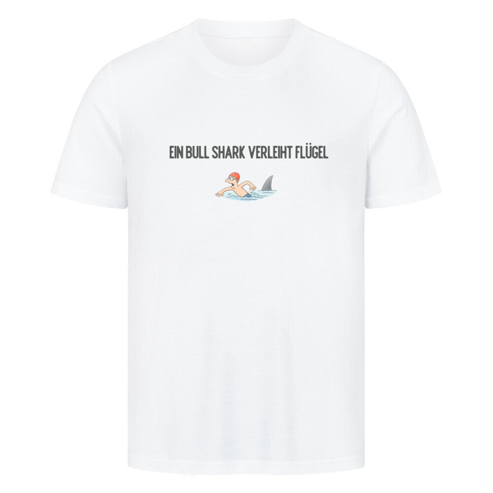 Lustiges Taucher T-Shirt "BULL" in weiß
