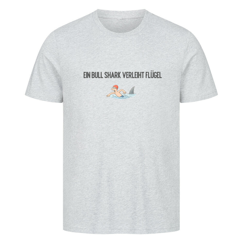 Lustiges Taucher T-Shirt "BULL" in grau