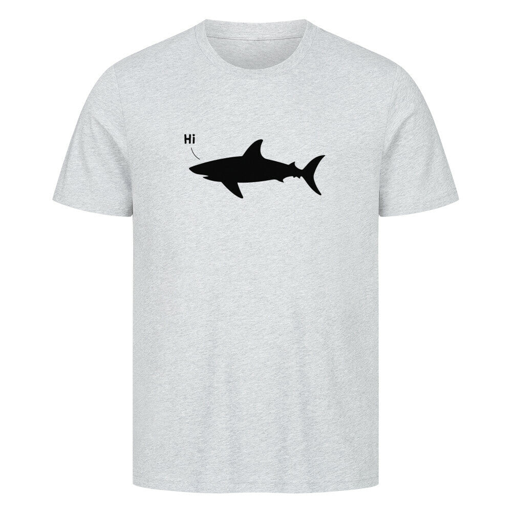Taucher T-Shirt "Hi" in grau