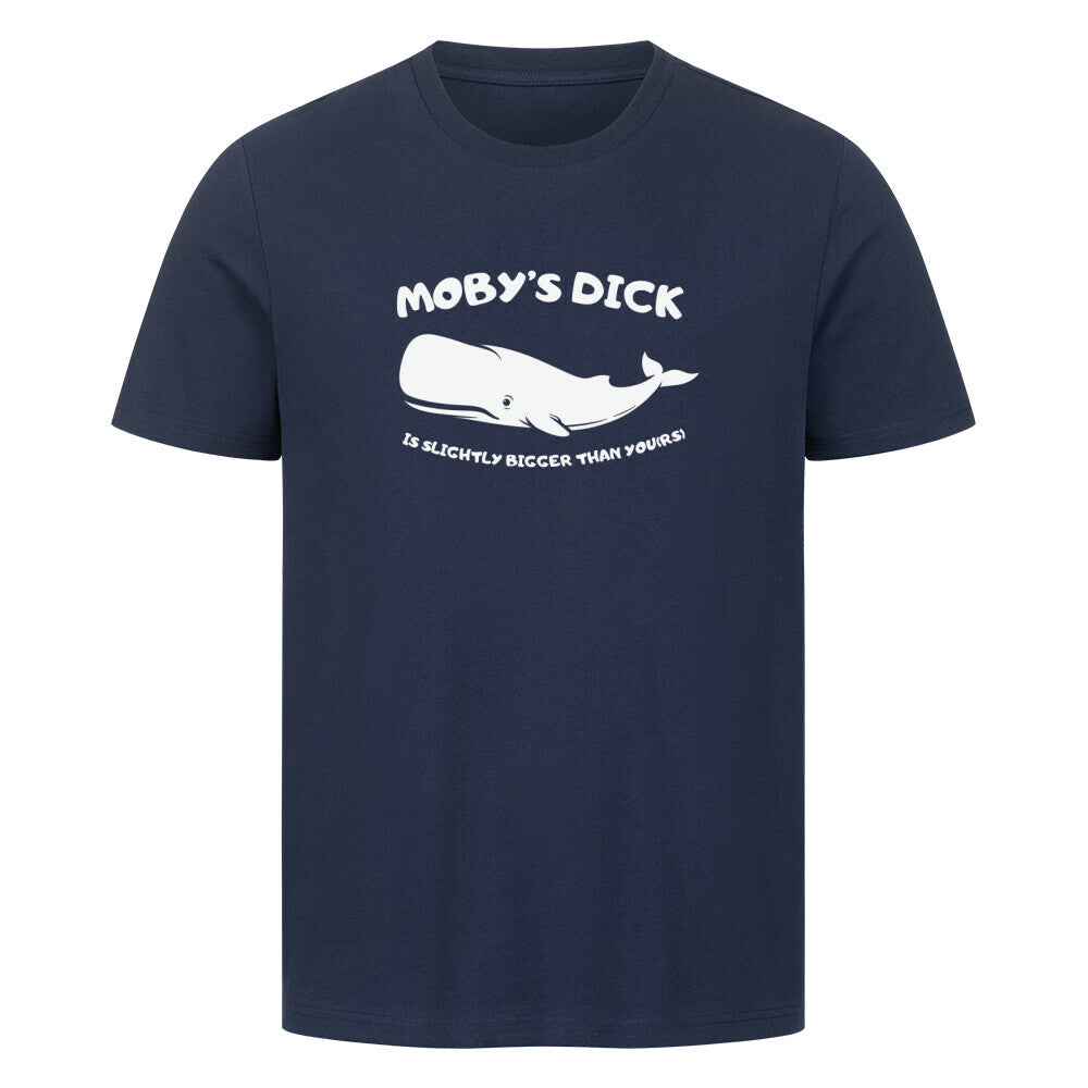Meer T-Shirt mit frechem Humor in blau