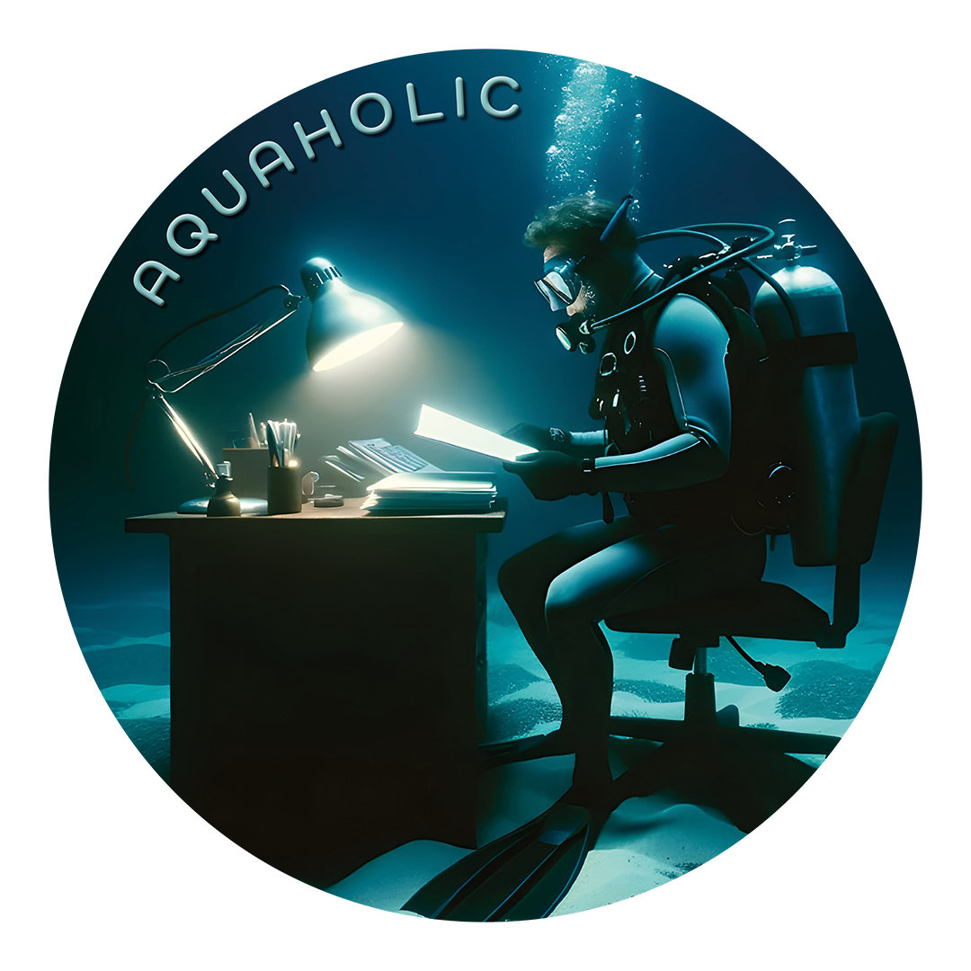 Unisex T-Shirt "AQUAHOLIC"