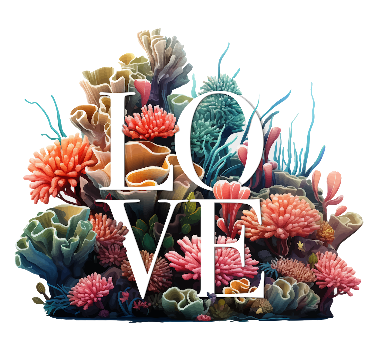 Premium Hoodie "LOVE"