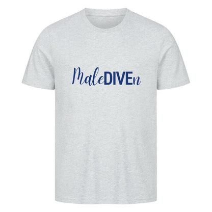 Malediven T-Shirt für Taucher in grau