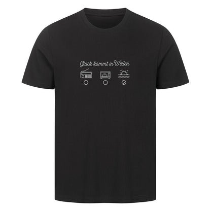 lustiges T-Shirt mit Meeres-Motiv in schwarz
