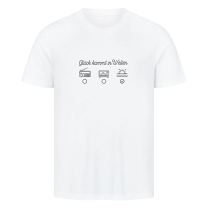 lustiges T-Shirt mit Meeres-Motiv in weiß