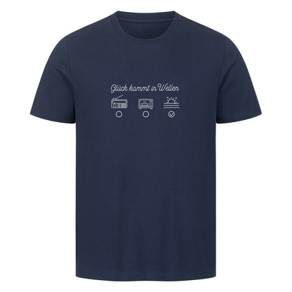 lustiges T-Shirt mit Meeres-Motiv in blau