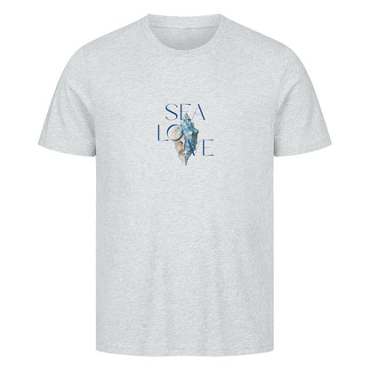 Elegantes T-Shirt für Meeresliebhaber in grau