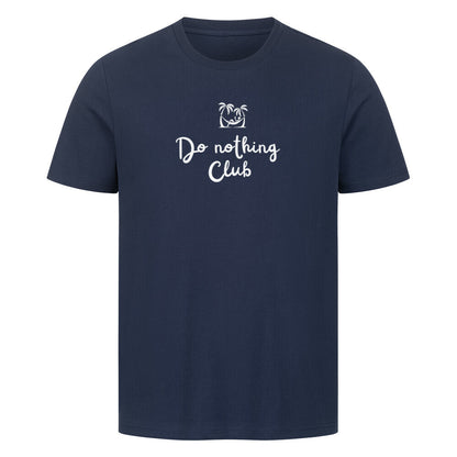 Strand T-Shirt zum chillen in blau