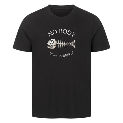 Sarkastisches Meerestier T-Shirt in schwarz