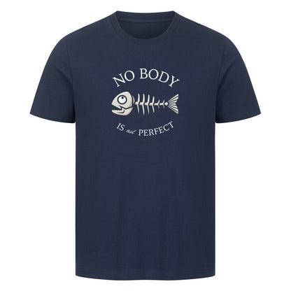 Sarkastisches Meerestier T-Shirt in blau
