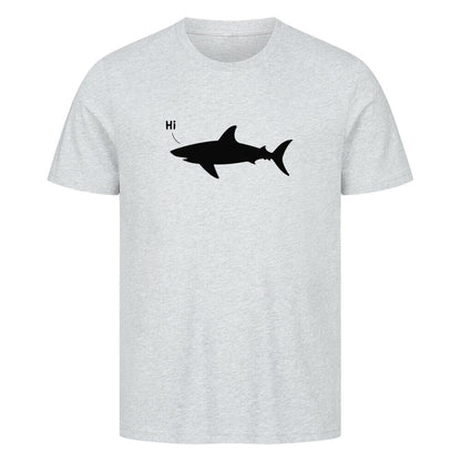 Taucher T-Shirt "Hi" in grau