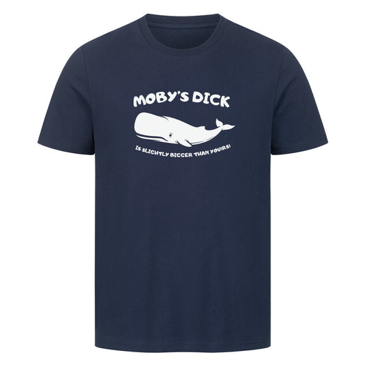 Meer T-Shirt mit frechem Humor in blau