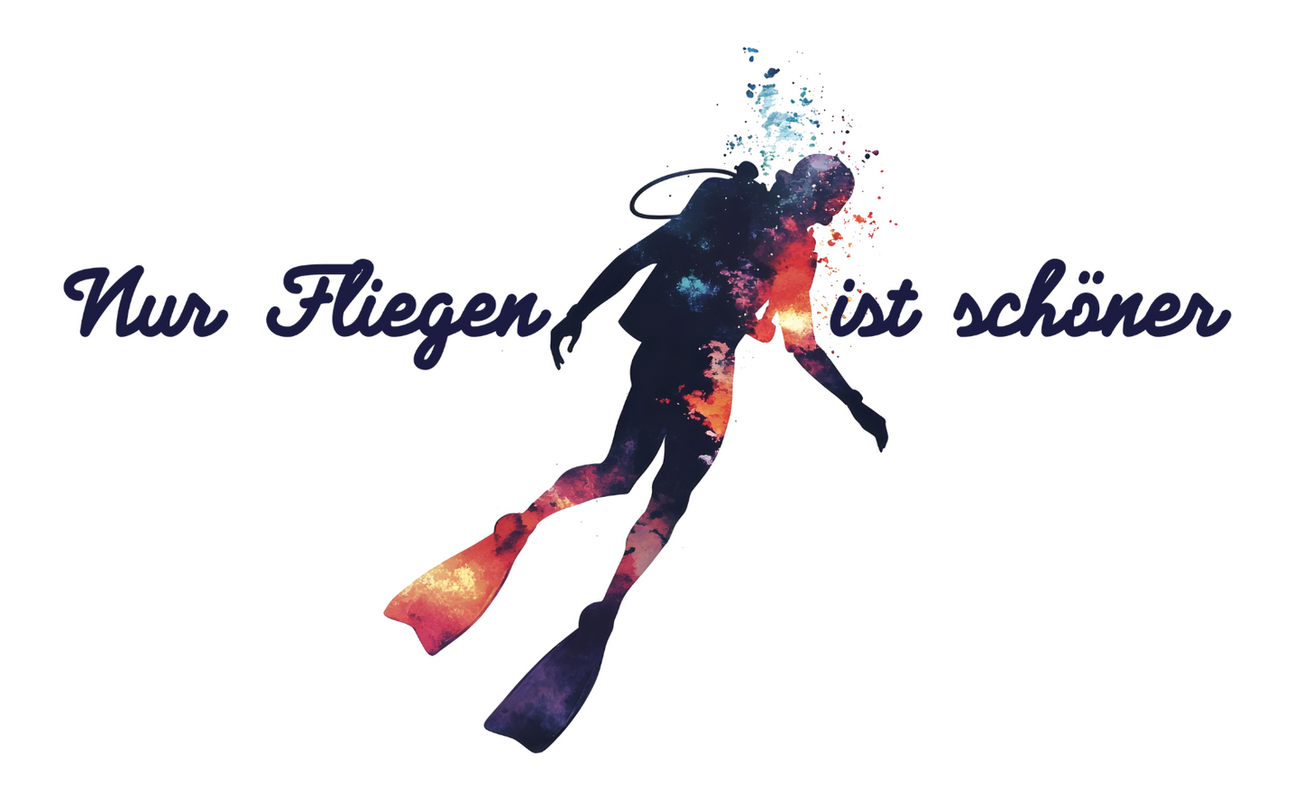 Damen T-Shirt "Fliegen"